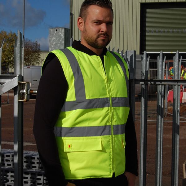 Warrior Phoenix Hi-Vis Reversible Bodywarmer Thumbnail