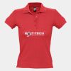 SOL'S Ladies People Cotton Piqué Polo Shirt Thumbnail