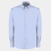 Kustom Kit Long Sleeve Slim Fit Oxford Twill Non-Iron Shirt Thumbnail
