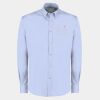 Kustom Kit Long Sleeve Slim Fit Oxford Twill Non-Iron Shirt Thumbnail
