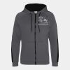 AWDis Contrast Sports Polyester Zoodie Thumbnail